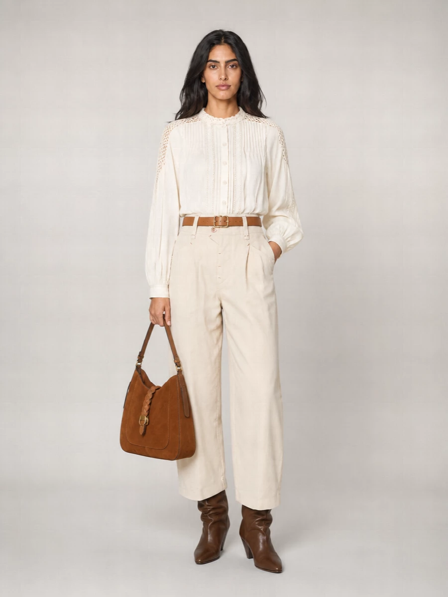 Isabel Marant Etoile Viscose Linen Blouse