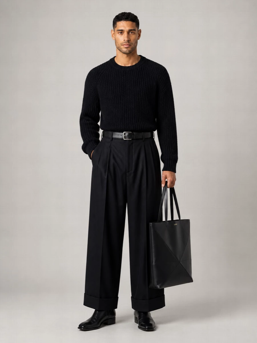 Prada Leather Reversible Belt