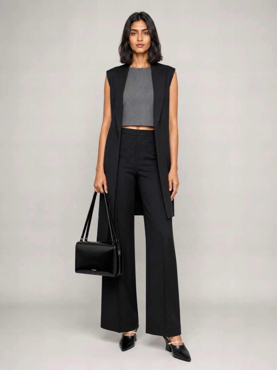 Jil Sander Long Vest