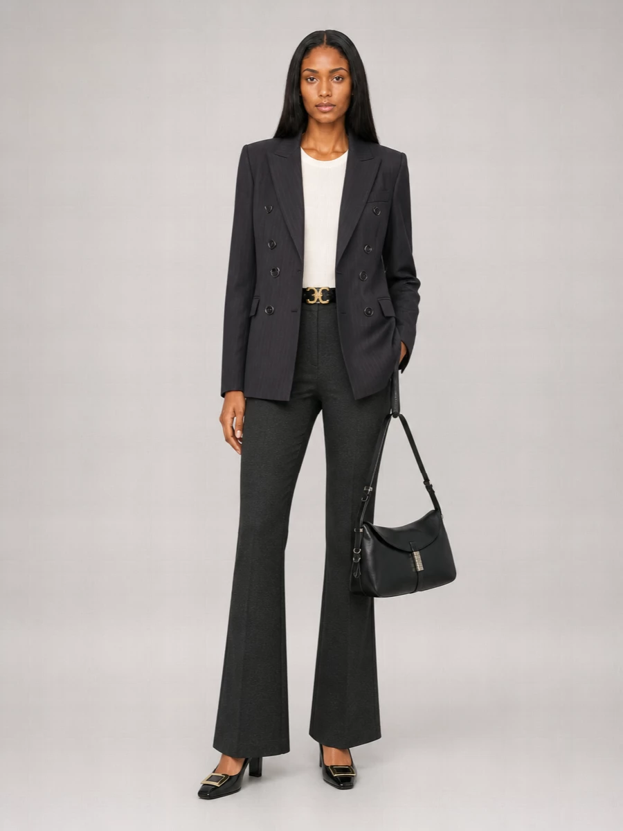 Pinko Striped Suit Jacket