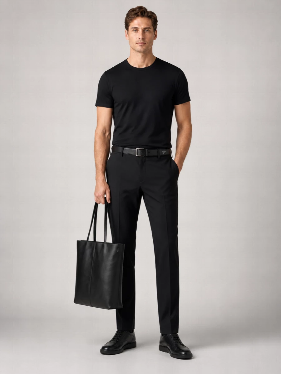 Jil Sander Short Sleeve Cotton T-Shirt