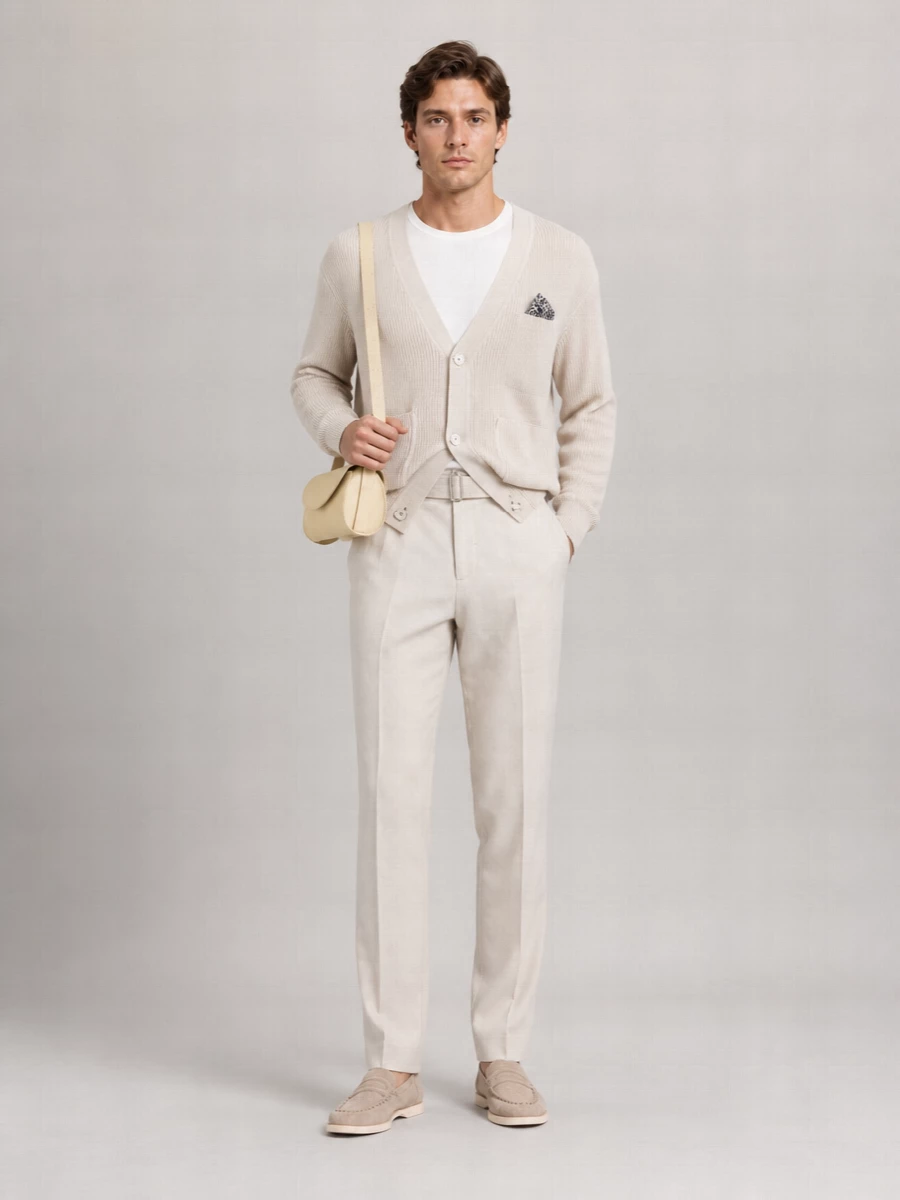 Lardini Cotton Knitted Cardigan