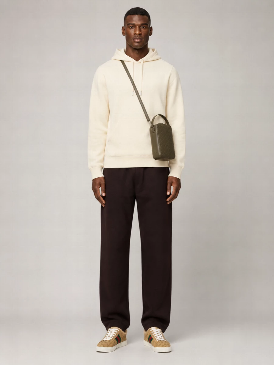 Gucci Suede Low-Top Sneakers