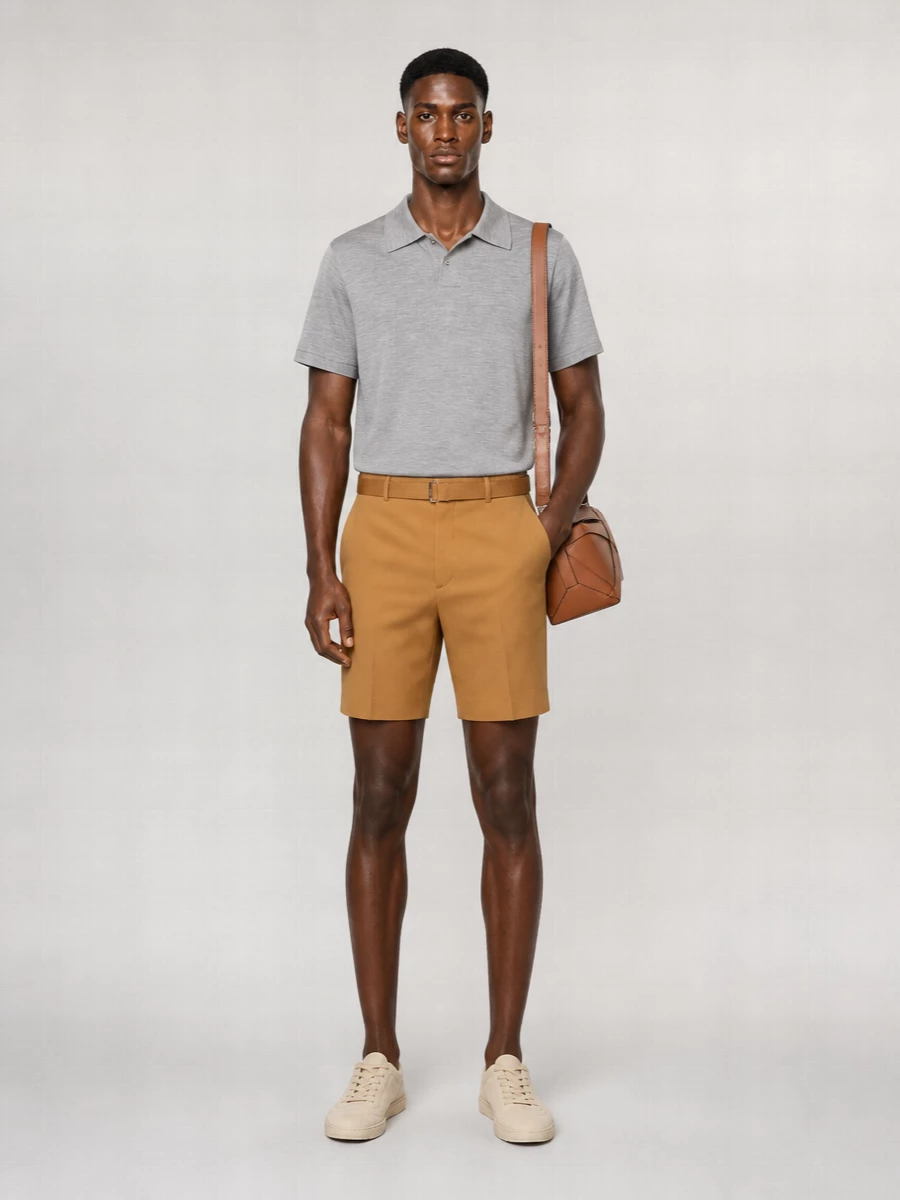 Lanvin Wool Shorts