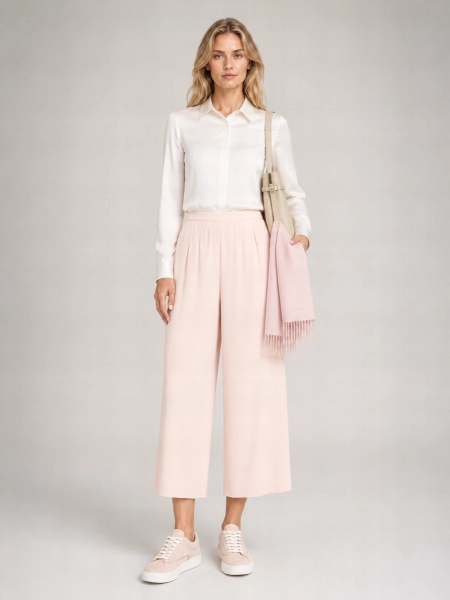 Emporio Armani Wide-Leg Trousers