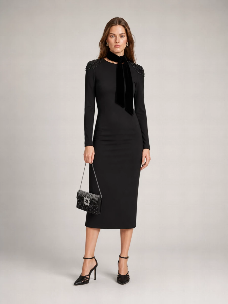 Alberta Ferretti Midi Dress