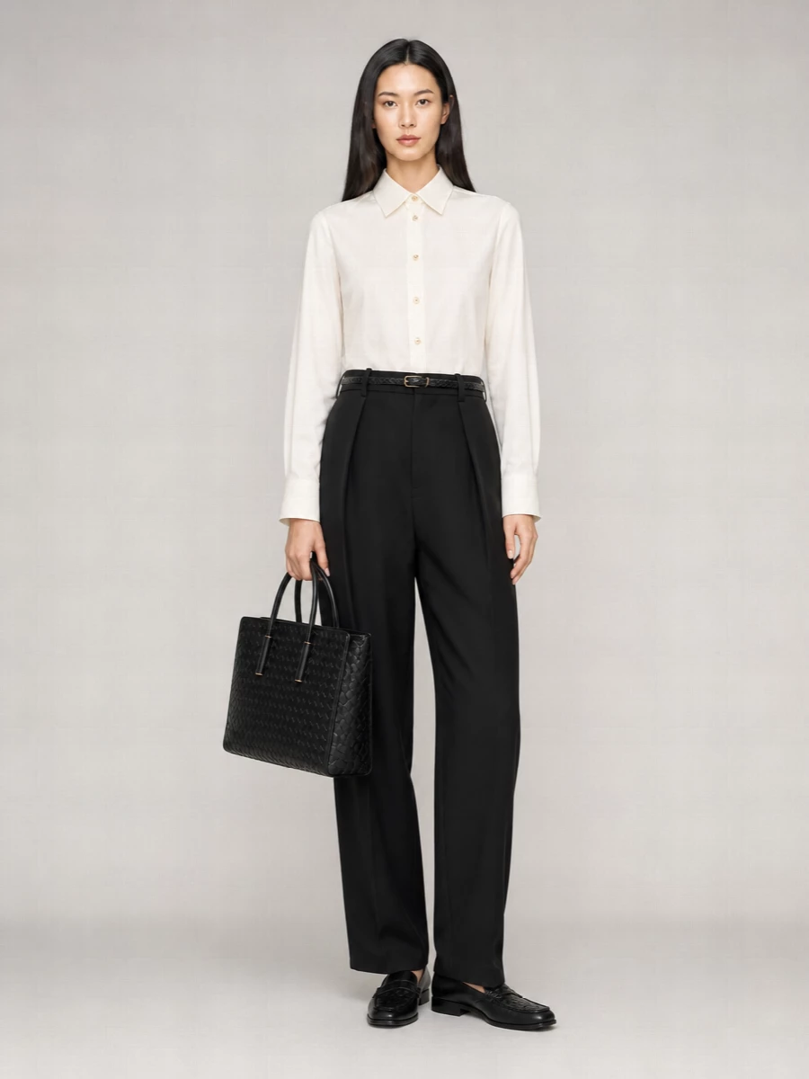Bottega Veneta Leather Belt