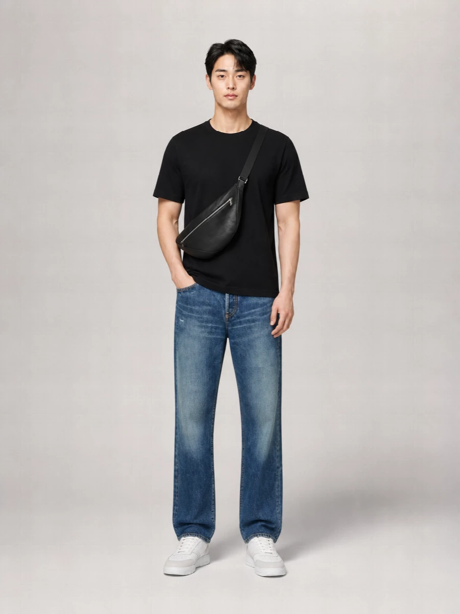 Burberry Leather Crossbody Bag