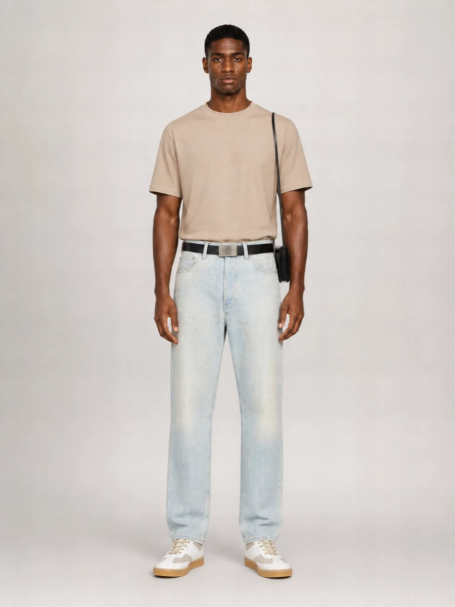 Haikure Straight-Leg Trousers