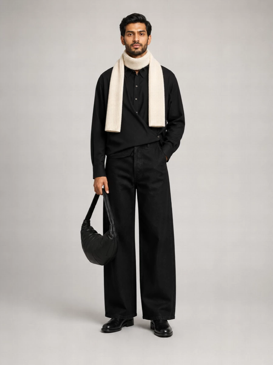 Lemaire Wide-Leg Jeans