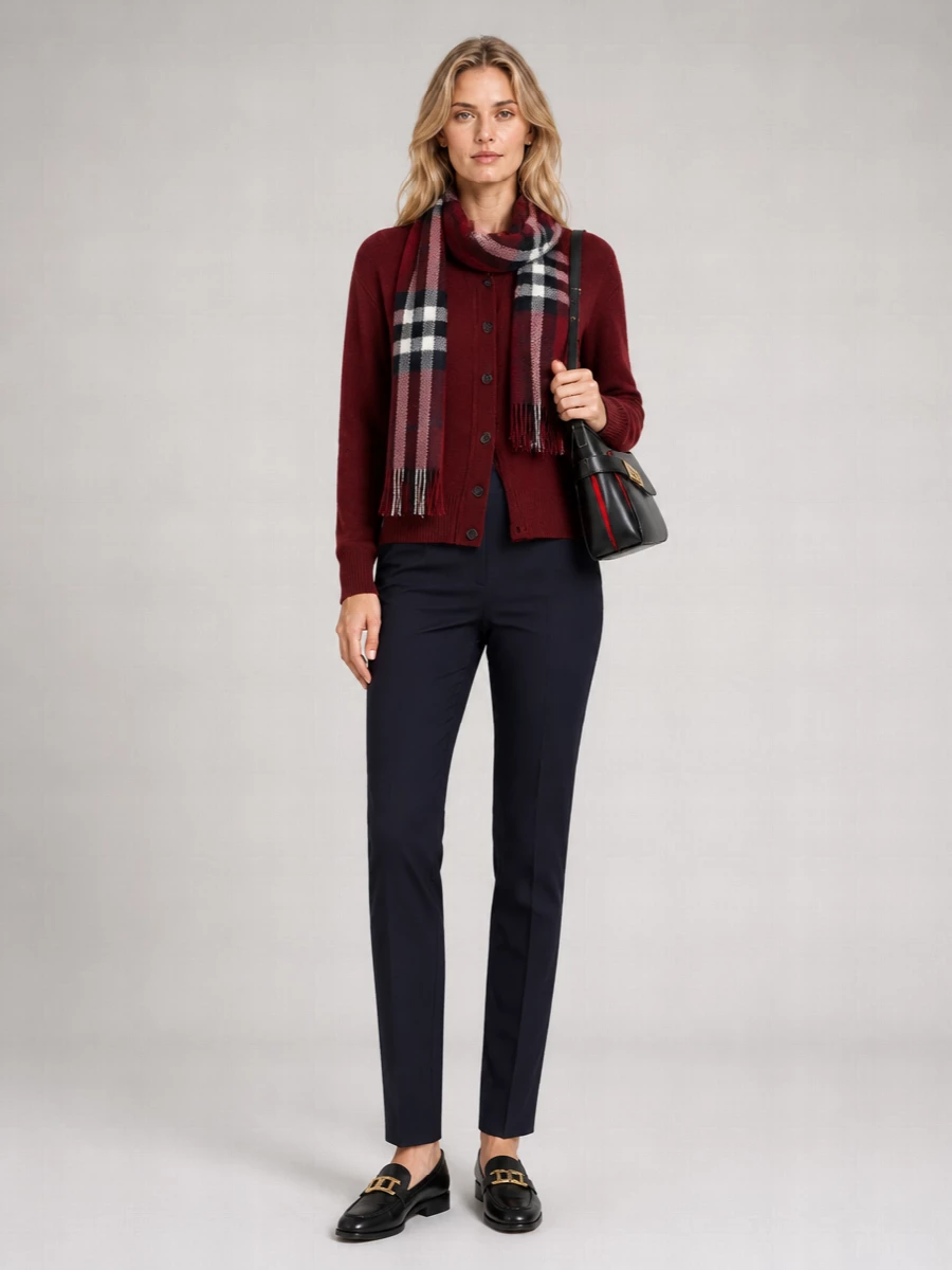 Ferragamo Cashmere Blend Cardigan
