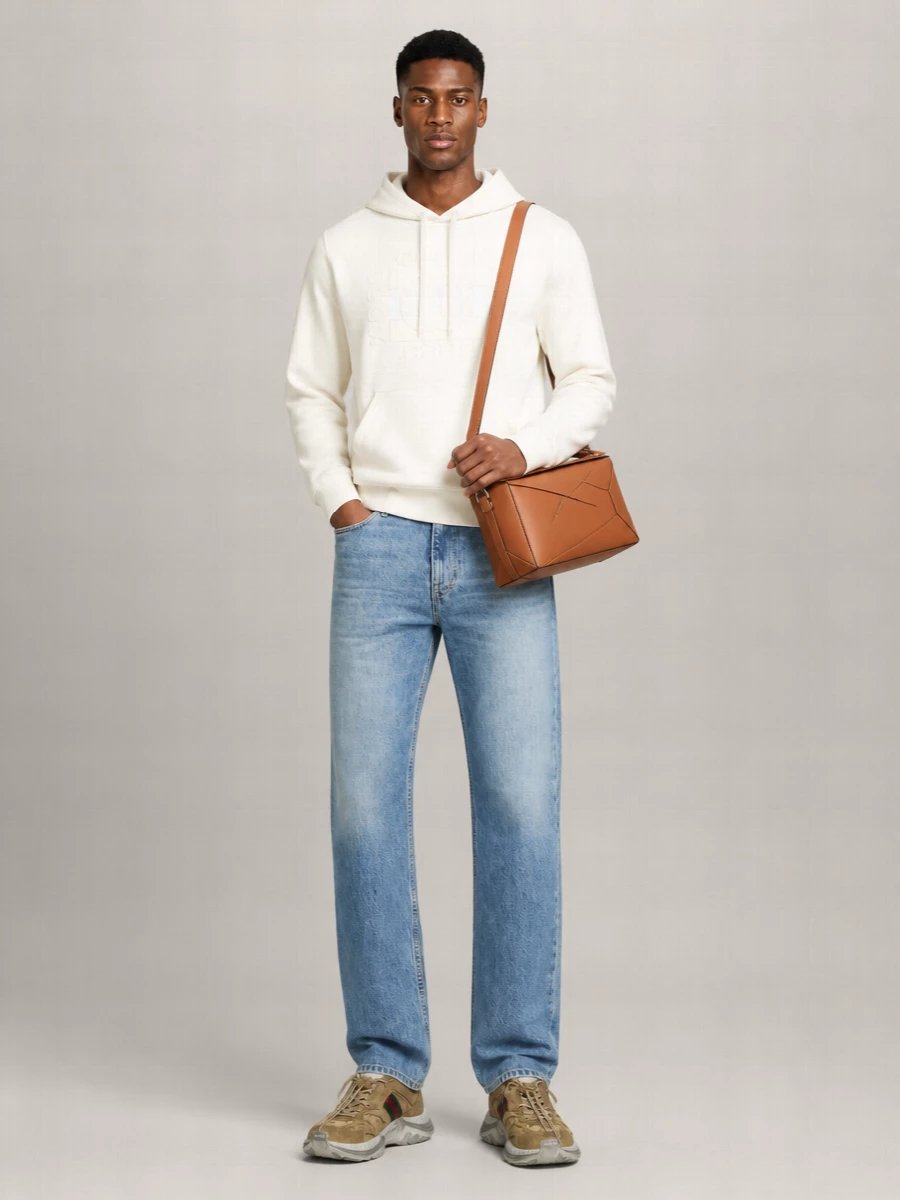 Gucci Leather Low-Top Sneakers