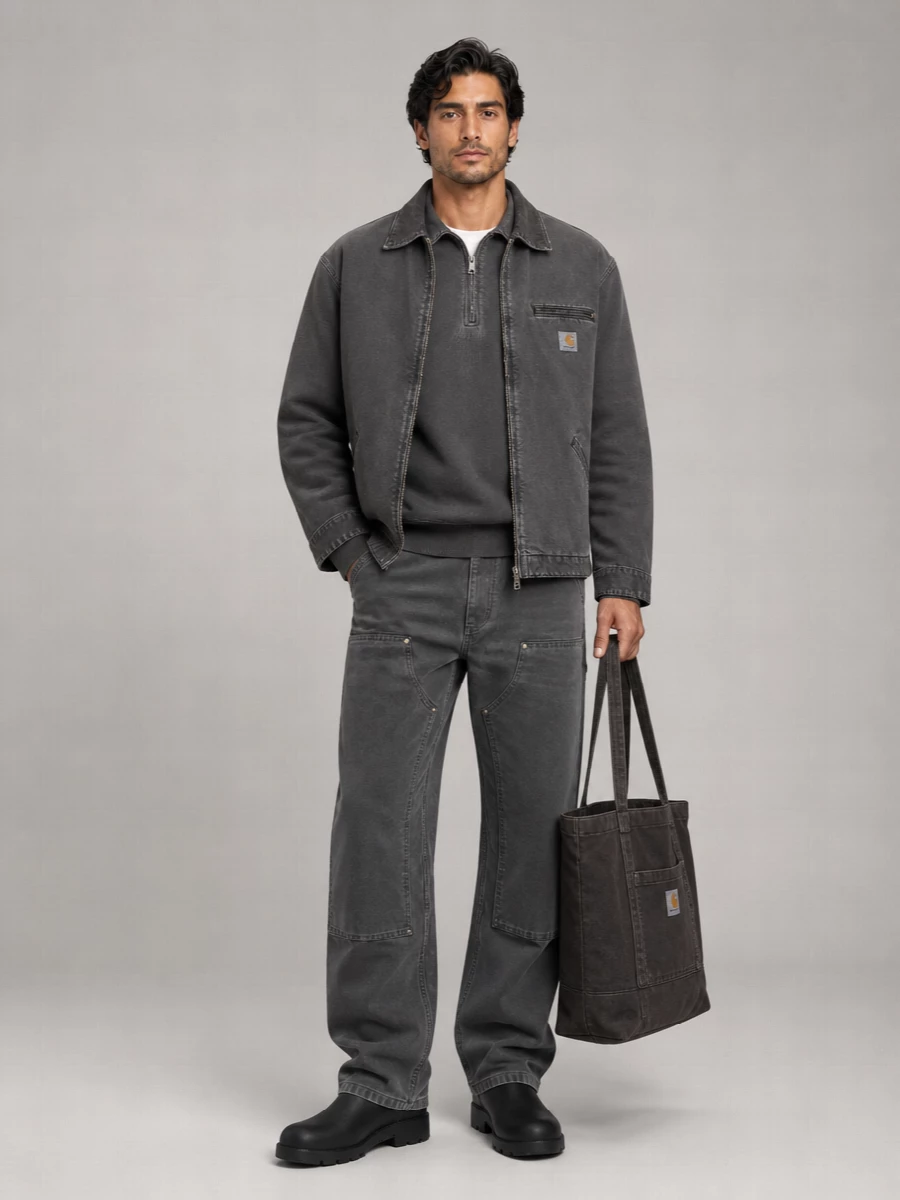 Carhartt Wip Cotton Single-Breasted Jacket
