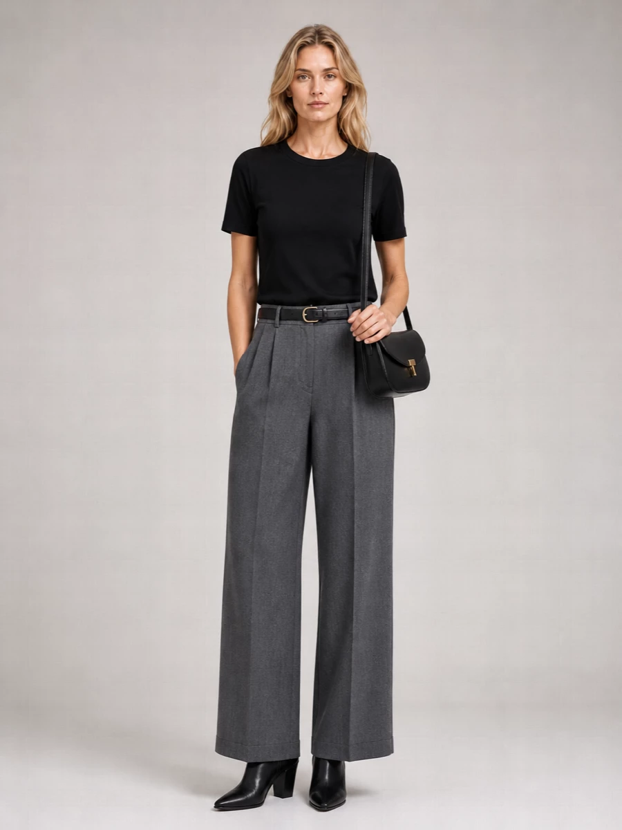 Totême Leather Shoulder Bag