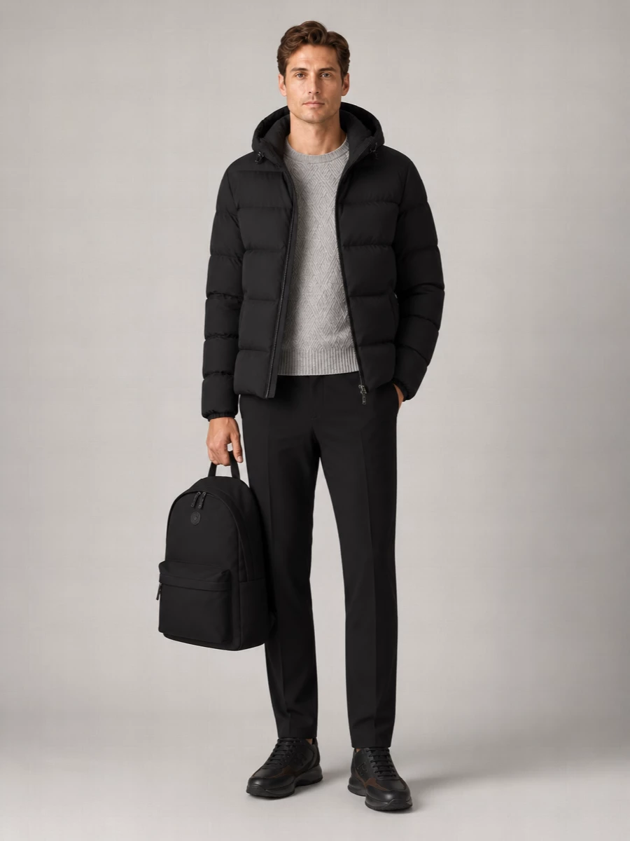 Herno Quilted Hooded Puffer Coat
