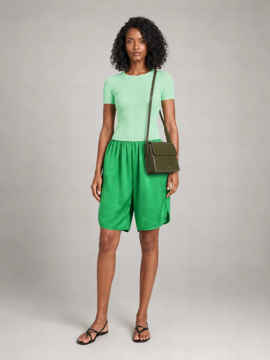 A.p.c. Virginie Leather Shoulder Bag