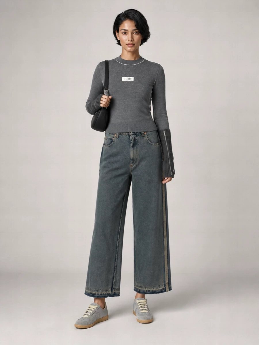Mm6 Maison Margiela Wool Blend Sweater