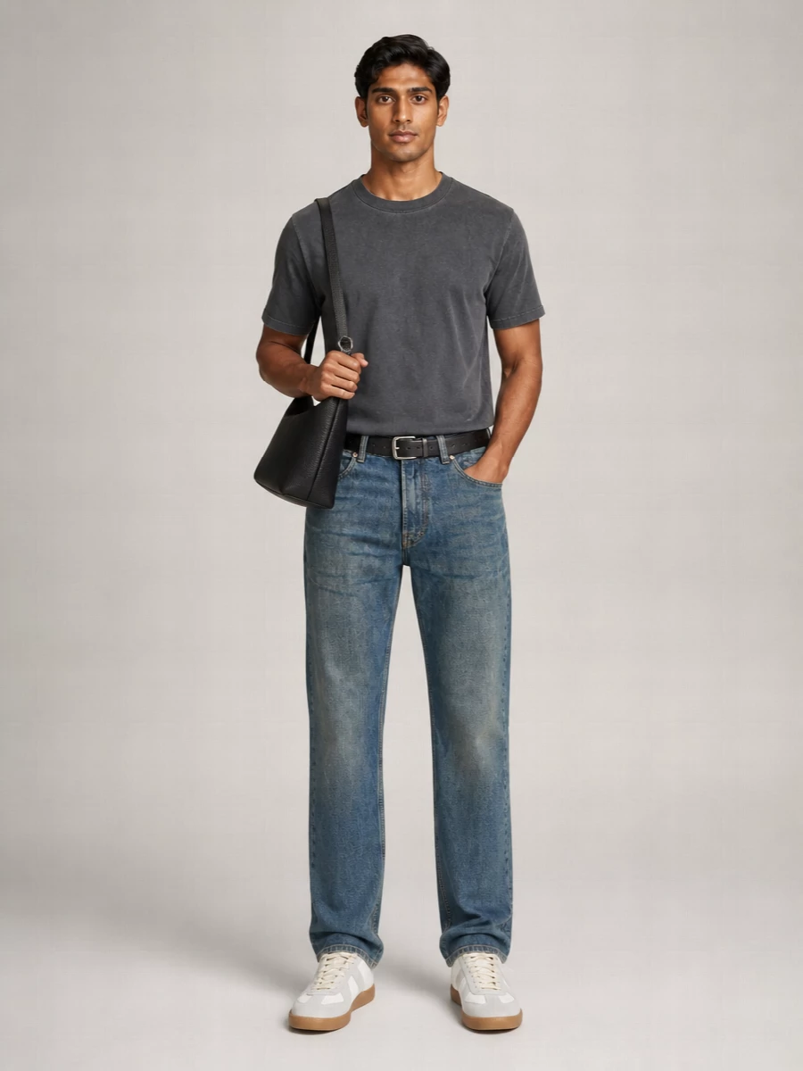 Our Legacy Denim Straight-Leg Jeans