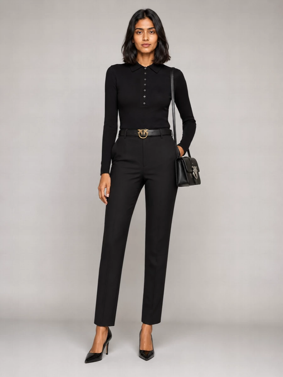 Pinko wool top