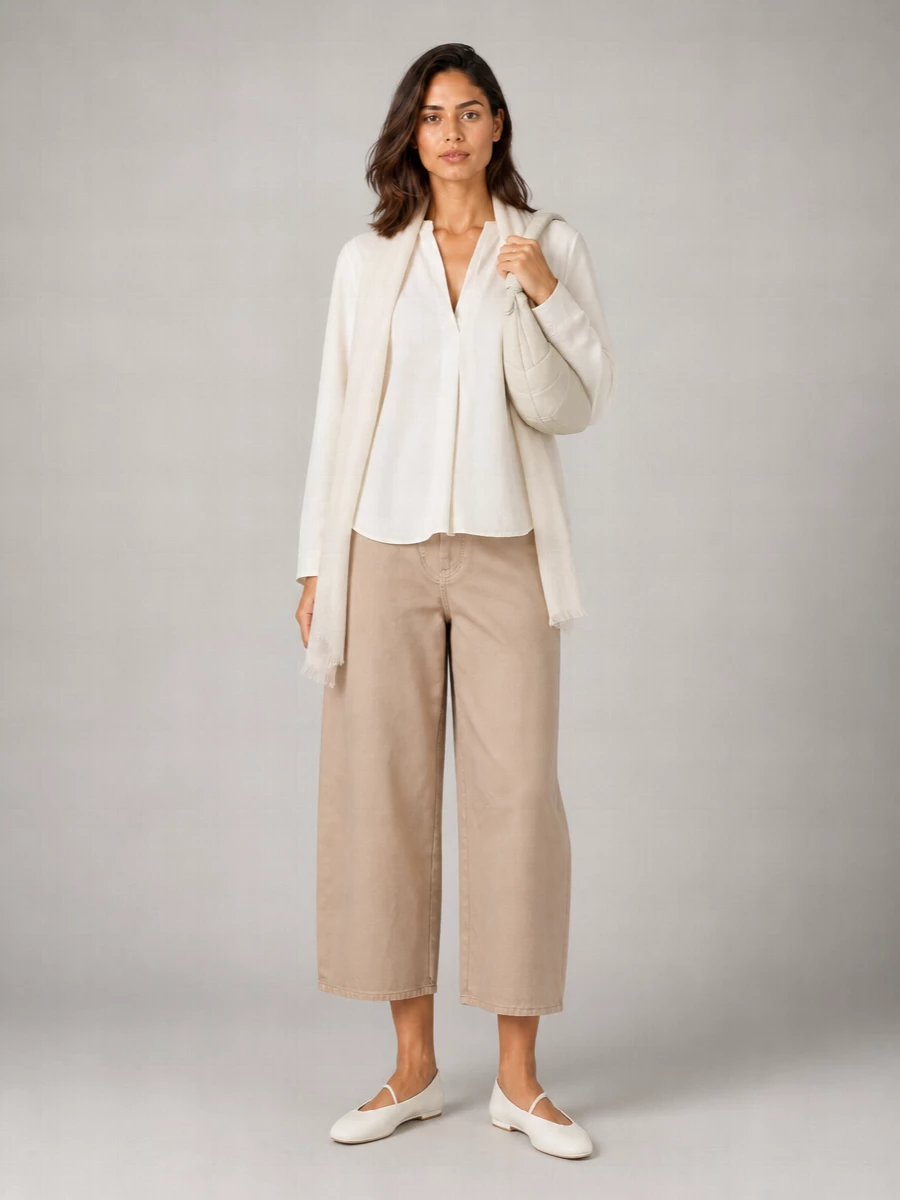 Studio Nicholson Draped Neck Shirt