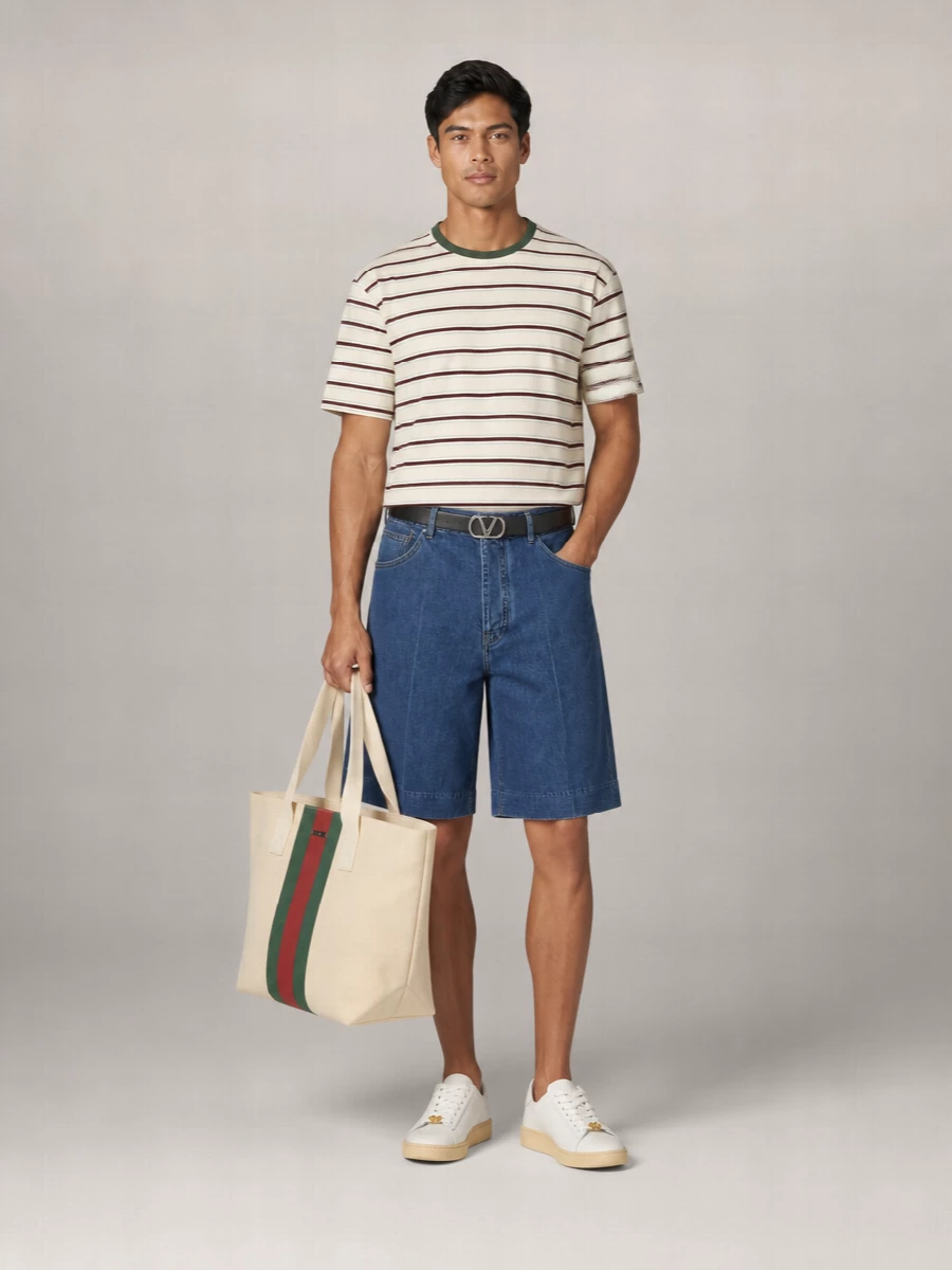 Bottega Veneta Cotton Embroidered T-Shirt