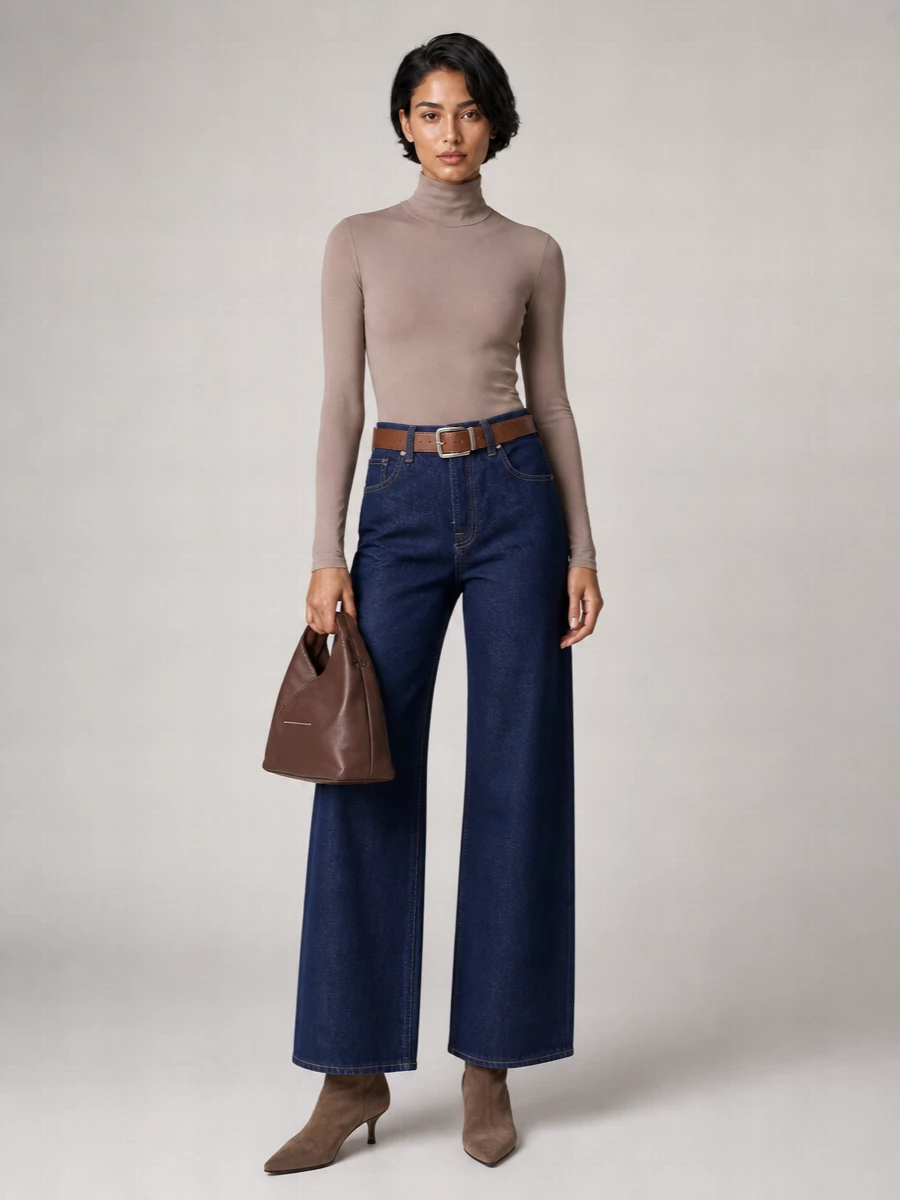 7 For All Mankind Denim Straight-Leg Jeans