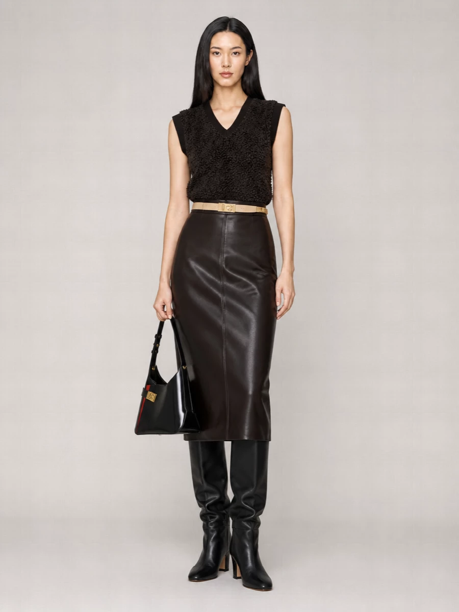 Ferragamo Bouclé Vest