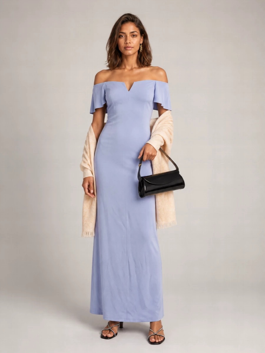 Jil Sander Viscose Maxi Dress