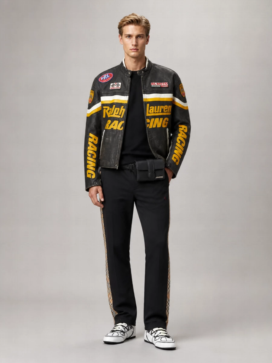 Polo Ralph Lauren Leather Biker Jacket