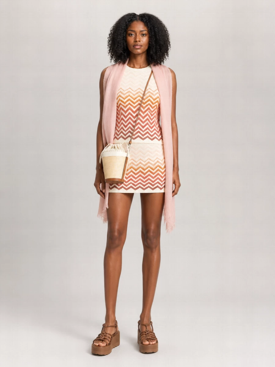 Missoni Embellished Fitted Skirt
