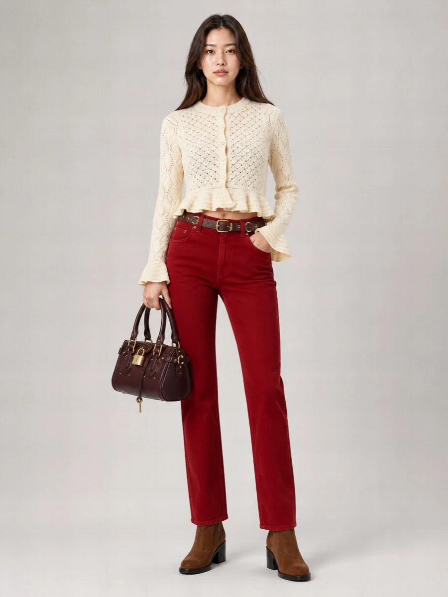 Chloé Denim Tapered Jeans