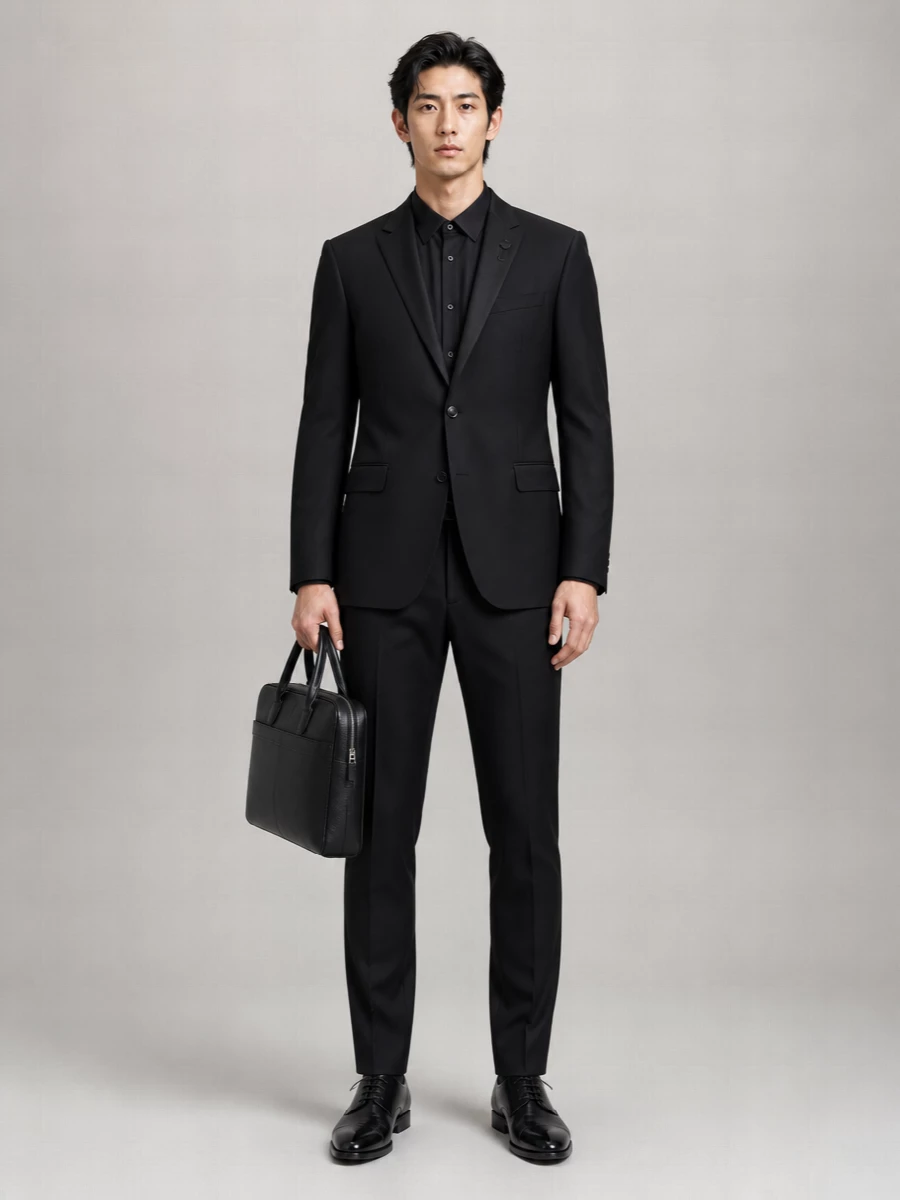 Ferragamo Leather Briefcase