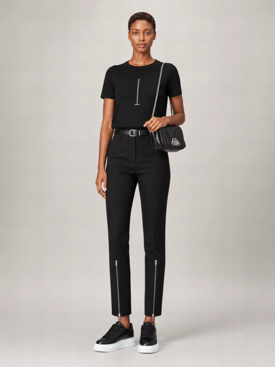 Alexander Mcqueen Ribbed Sleeveless Top