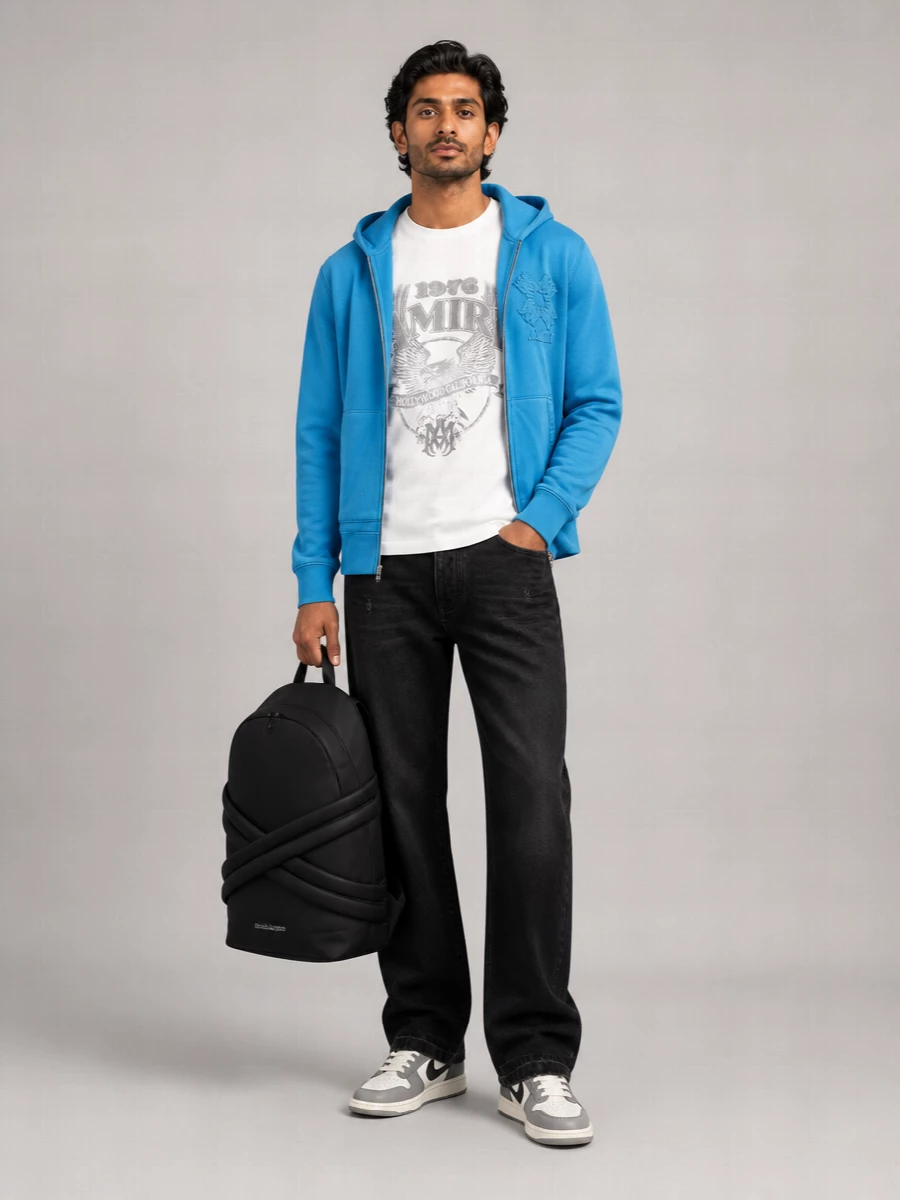 Amiri Cotton Hooded Jacket