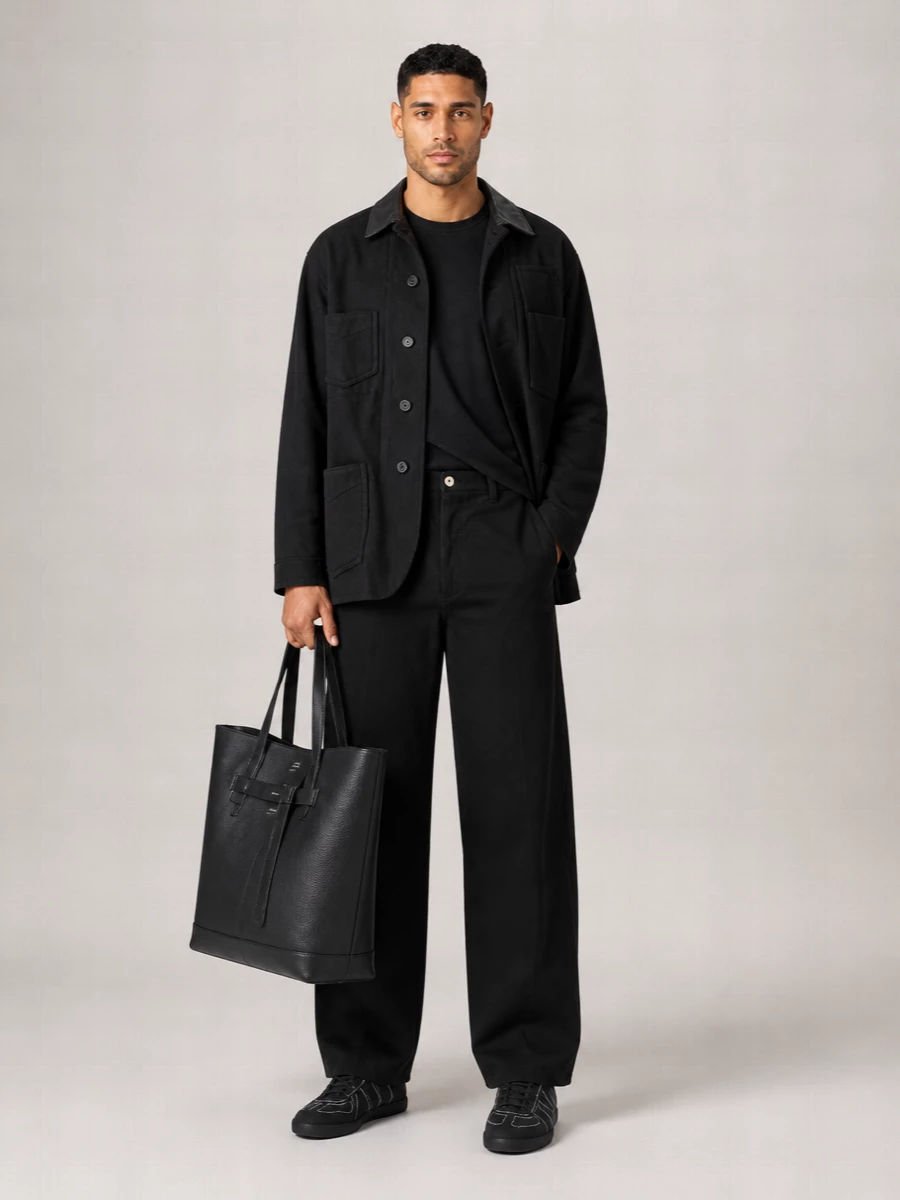 Comme Des Garçons Wool Single Breasted Coat