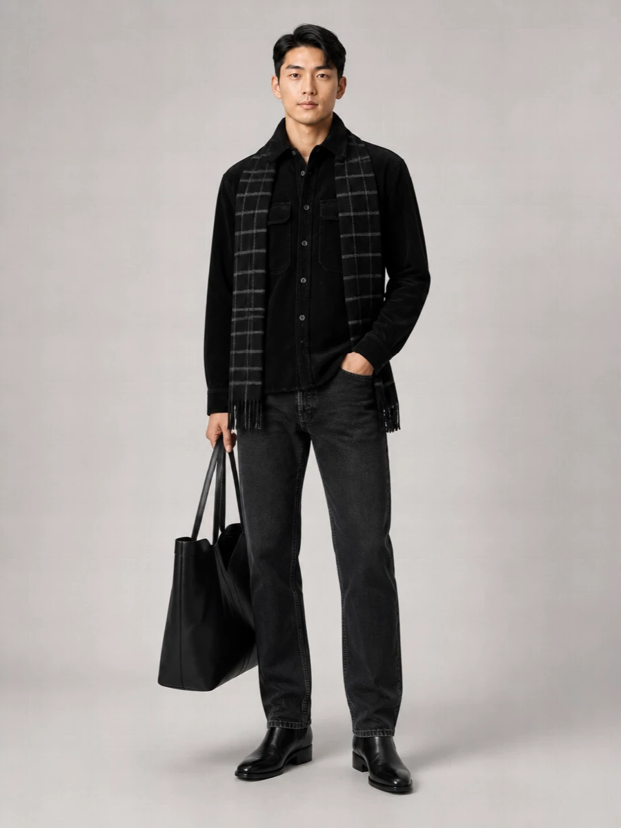 Saint Laurent Corduroy Overshirt