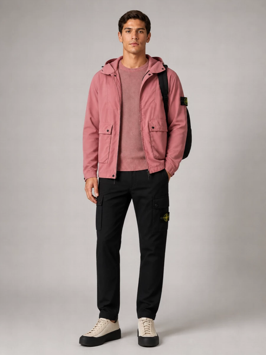 Stone Island Hooded Parka Jacket