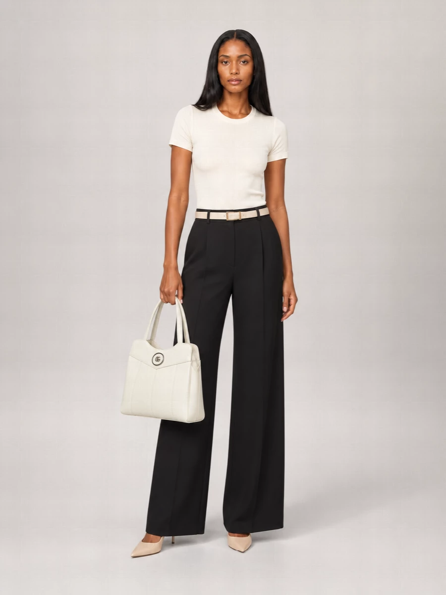Tom Ford Grained Leather Slim Belt