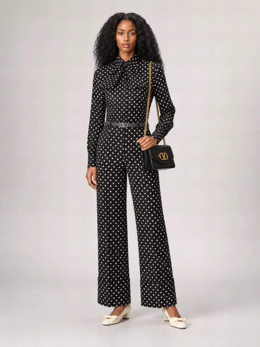 Valentino Silk Printed Blouse