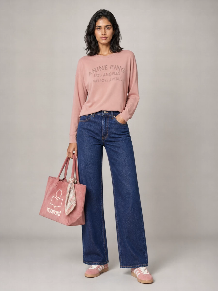 Anine Bing long-sleeve t-shirt
