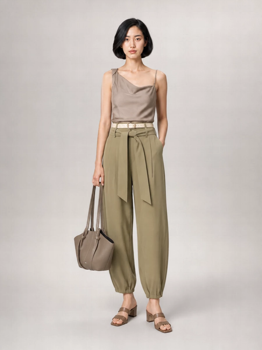 Yuzefi Mochi Small Leather Shoulder Bag
