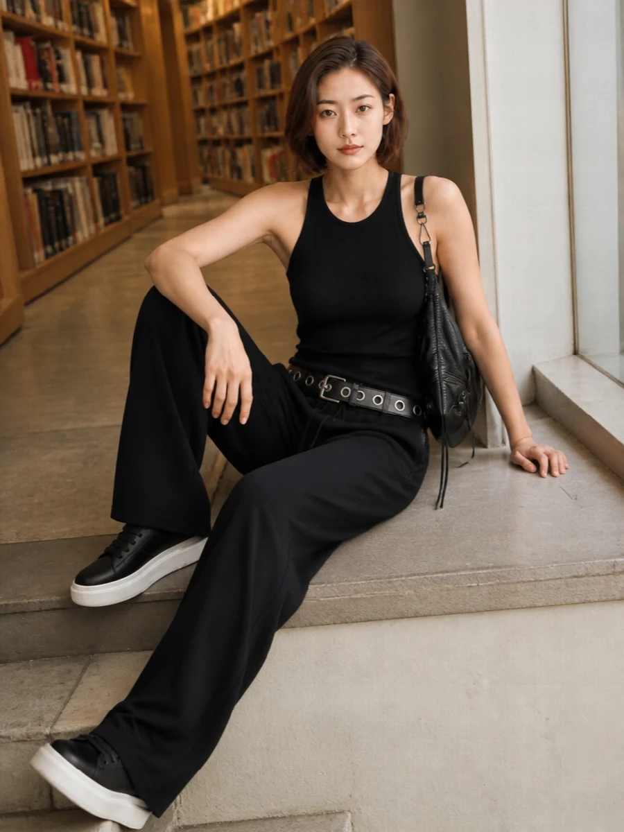 Alexander wang track pants rick owens tank sneakers