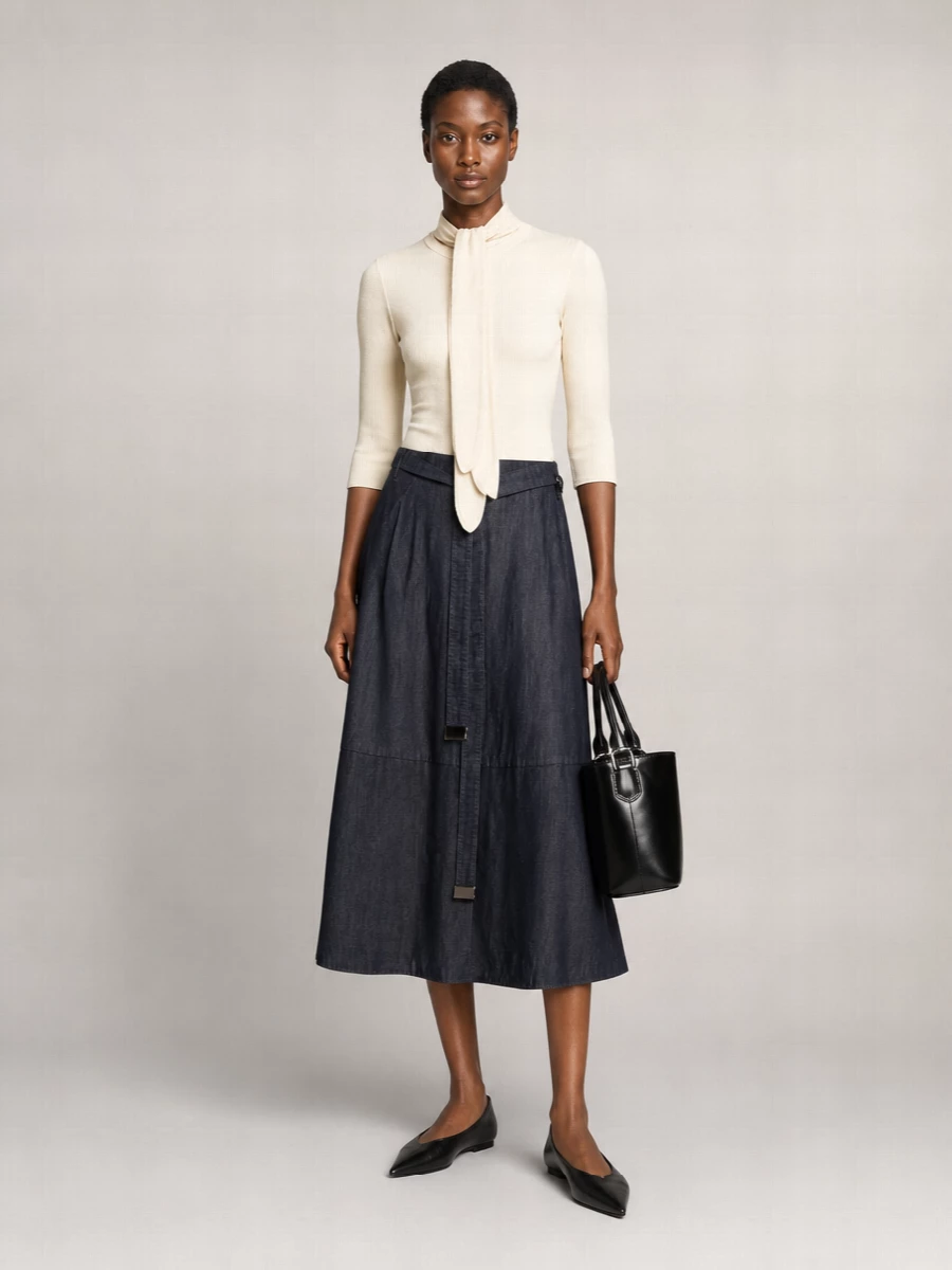 Stuart Weitzman Leather Ballerina Flats