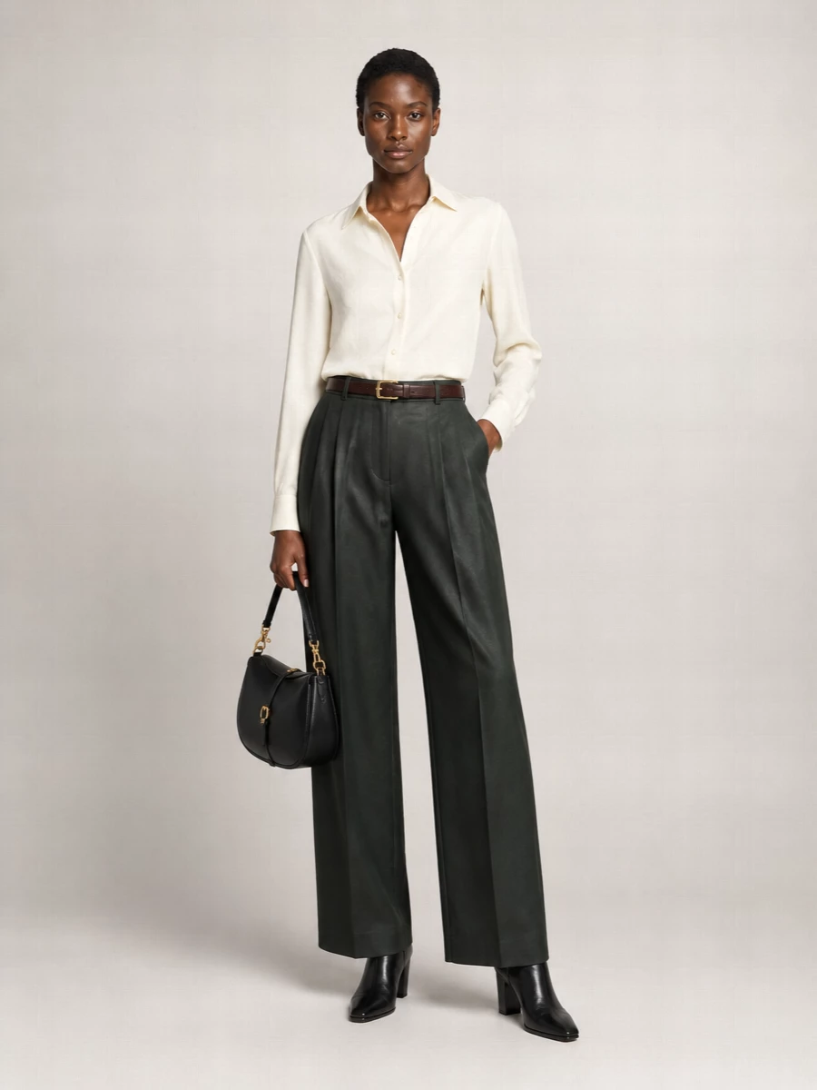 Etro paisley wool pleated tailored trousers