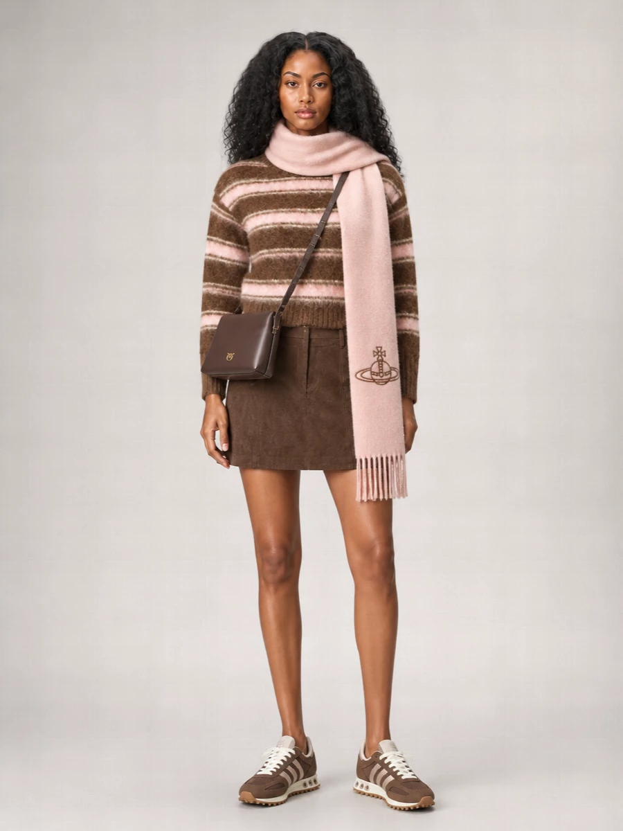 Dunst alpaca wool embroidered sweater