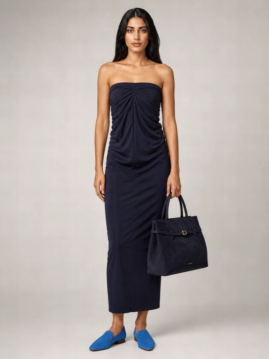Manu Atelier Medium Calf Leather Tote Bag