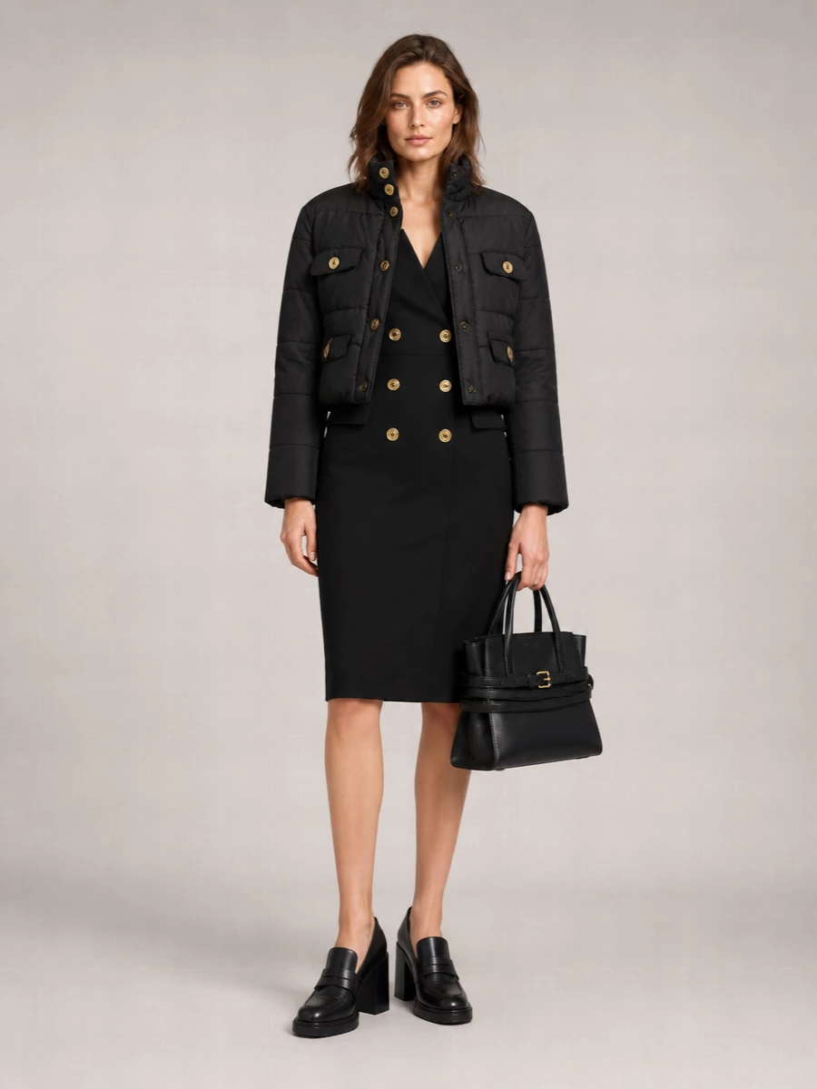 Moschino Quilted Puffer Jacket