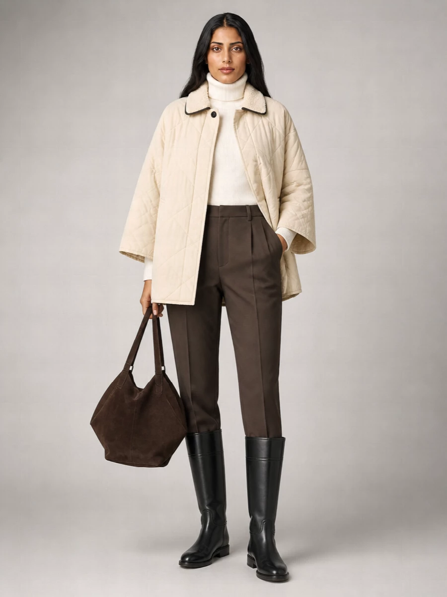 Brunello Cucinelli Padded Poncho