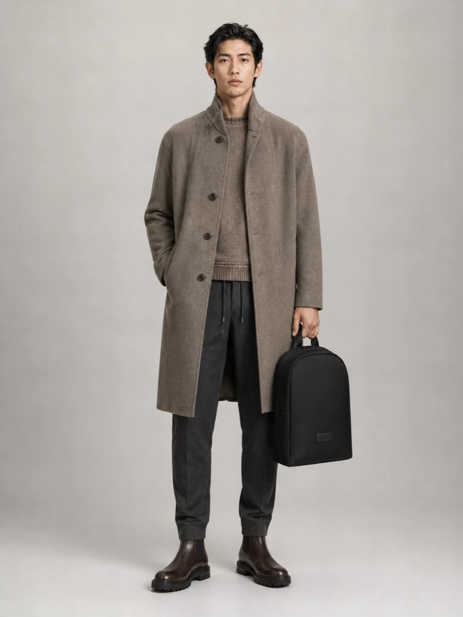 Giorgio Armani Leather Ankle Boots