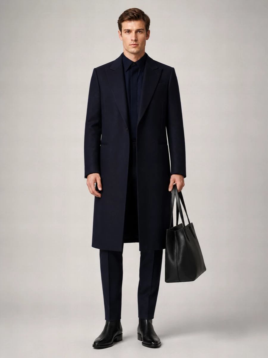 Alexander Mcqueen Wool Regular-Fit Single-Breasted Coat